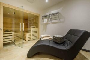 sauna mit ruheliege ferienhaus feldberg