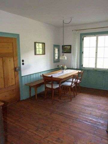 historic railway guard&#39;s house room