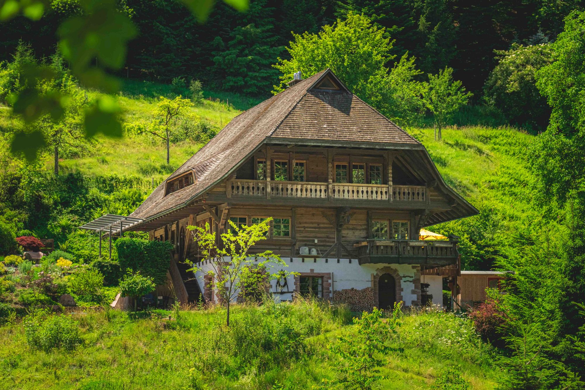 Schwarzwaldhof Ferienhaus in Alleinlage Aussenansicht