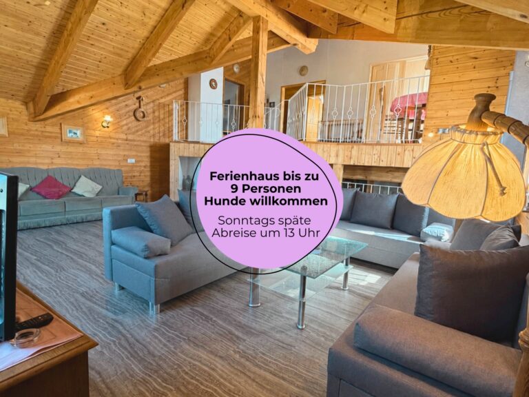 Ferienhaus Schröder | Loßburg | Hunde willkommen | 9 Personen - Schwarzwald Ferienhaus